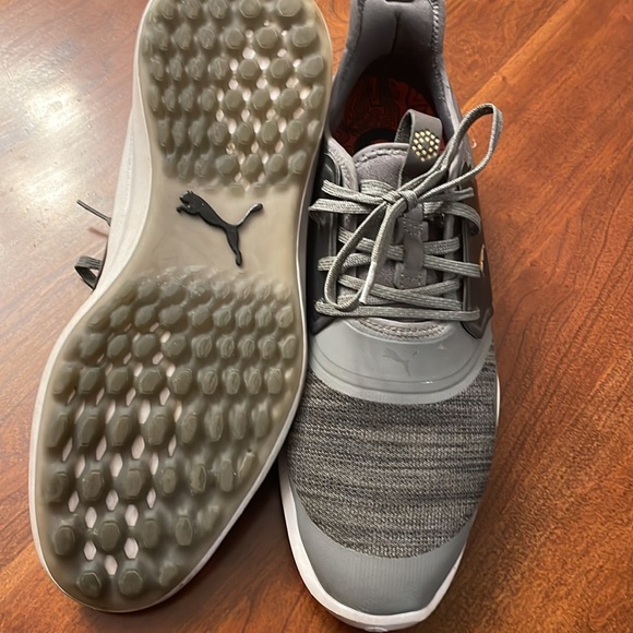 Puma mens 11 medium Ignite model shoes gray.  Great arch support for comfort - Picture 3 of 9